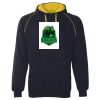 JB's  CONTRAST FLEECY HOODIE Thumbnail