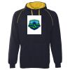 JB's  CONTRAST FLEECY HOODIE Thumbnail