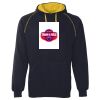 JB's  CONTRAST FLEECY HOODIE Thumbnail