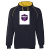 JB's  CONTRAST FLEECY HOODIE Thumbnail
