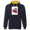 JB's  CONTRAST FLEECY HOODIE Thumbnail