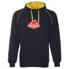 JB's  CONTRAST FLEECY HOODIE Thumbnail