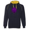 JB's  CONTRAST FLEECY HOODIE Thumbnail