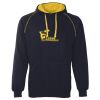 JB's  CONTRAST FLEECY HOODIE Thumbnail