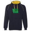 JB's  CONTRAST FLEECY HOODIE Thumbnail