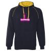 JB's  CONTRAST FLEECY HOODIE Thumbnail