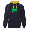 JB's  CONTRAST FLEECY HOODIE Thumbnail