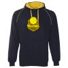 JB's  CONTRAST FLEECY HOODIE Thumbnail