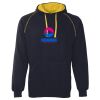 JB's  CONTRAST FLEECY HOODIE Thumbnail