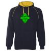 JB's  CONTRAST FLEECY HOODIE Thumbnail