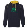 JB's  CONTRAST FLEECY HOODIE Thumbnail