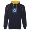 JB's  CONTRAST FLEECY HOODIE Thumbnail