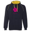 JB's  CONTRAST FLEECY HOODIE Thumbnail