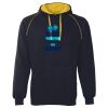 JB's  CONTRAST FLEECY HOODIE Thumbnail