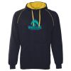 JB's  CONTRAST FLEECY HOODIE Thumbnail