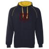 JB's  CONTRAST FLEECY HOODIE Thumbnail