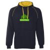 JB's  CONTRAST FLEECY HOODIE Thumbnail