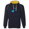 JB's  CONTRAST FLEECY HOODIE Thumbnail