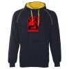 JB's  CONTRAST FLEECY HOODIE Thumbnail
