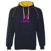 JB's  CONTRAST FLEECY HOODIE Thumbnail