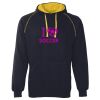 JB's  CONTRAST FLEECY HOODIE Thumbnail