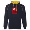 JB's  CONTRAST FLEECY HOODIE Thumbnail
