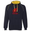 JB's  CONTRAST FLEECY HOODIE Thumbnail