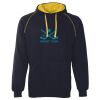JB's  CONTRAST FLEECY HOODIE Thumbnail
