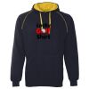 JB's  CONTRAST FLEECY HOODIE Thumbnail
