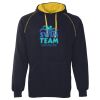 JB's  CONTRAST FLEECY HOODIE Thumbnail