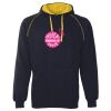 JB's  CONTRAST FLEECY HOODIE Thumbnail