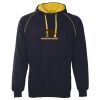JB's  CONTRAST FLEECY HOODIE Thumbnail
